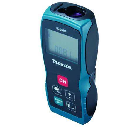 Laserový merač vzdialenosti Makita LD050P v akcii