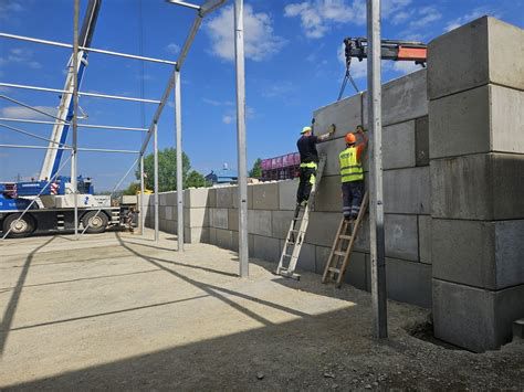 Prehľad Ytong stavebných prvkov v reze budovy