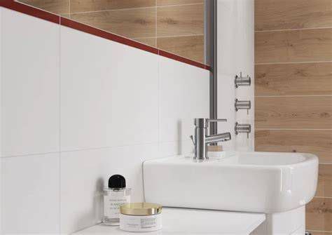 Detail obkladu Cersanit ICE Super White Mat s čistým bielym povrchom