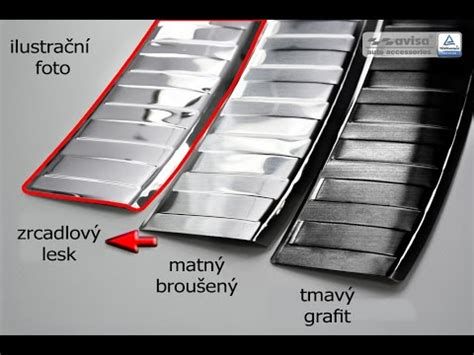 Detail inštalovanej ochrannej lišty na nárazníku