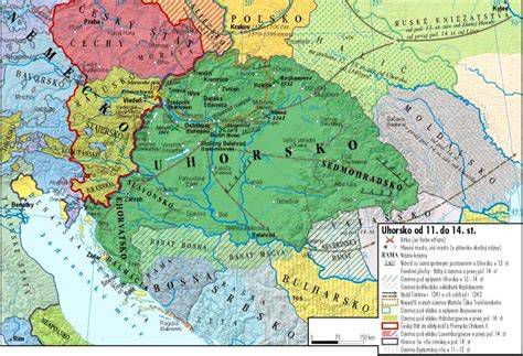 Mapa rozdeleného kráľovstva