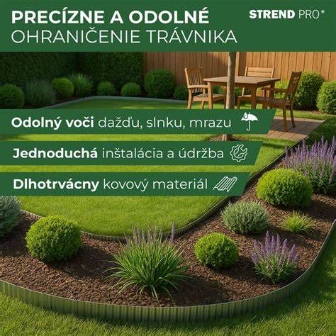 Trávnikové obruby bez betónu