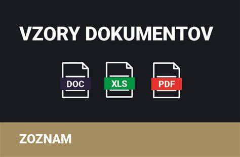 Zoznam požadovaných dokumentov na kolaudáciu