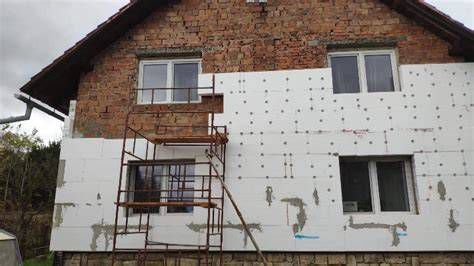 Zateplenie fasády domu
