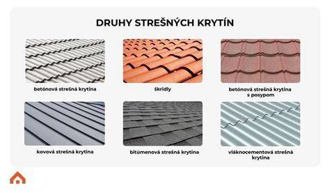 typy strešných krytín pre prístrešky