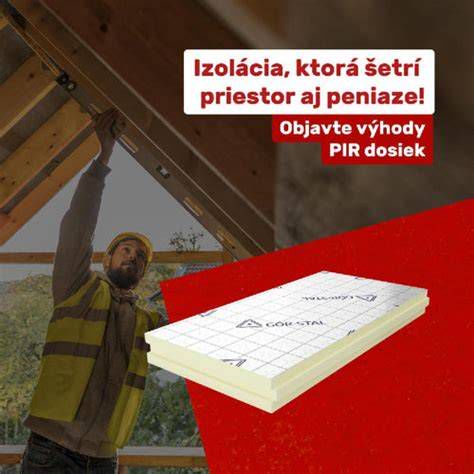 Rôzne typy izolačných dosiek (XPS, PIR)