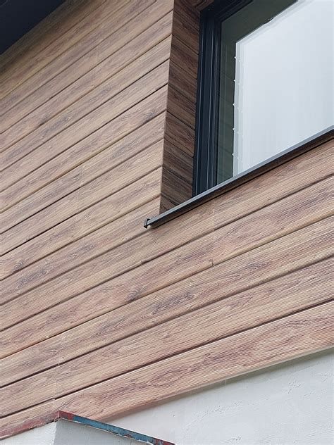 Príklad odvetranej fasády s dreveným obkladom ThermoWood®