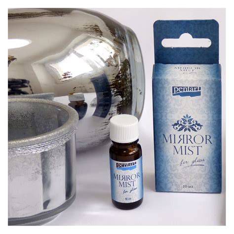 Ukážky použitia Pentart Mirror Mist