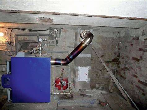 Detailné znázornenie správneho pripojenia dymovodu ku kotlu