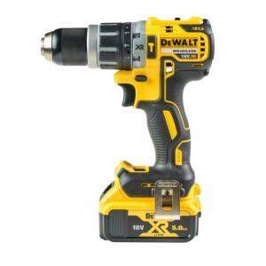 Detail skľučovadla vŕtačky DeWalt DCD796