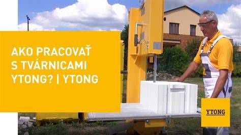 systém murovania s veľkoformátovými tvárnicami Ytong pomocou minižeriavu